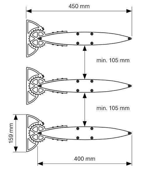 Fischbauchlamellen Skizze